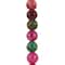 12 Pack: Multicolor Crackled Agate Round Beads by Bead Landing™